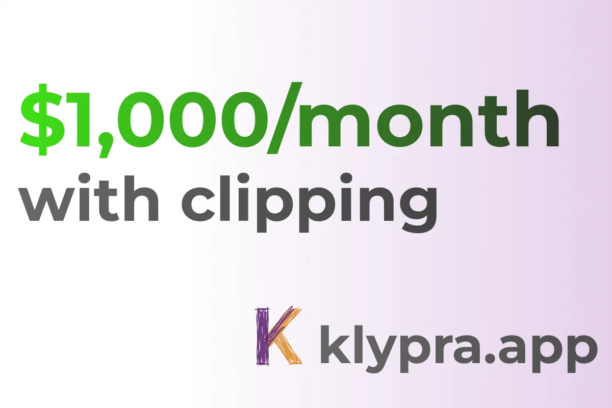 How to Make $1,000 a Month Clipping Twitch Streams in 2026